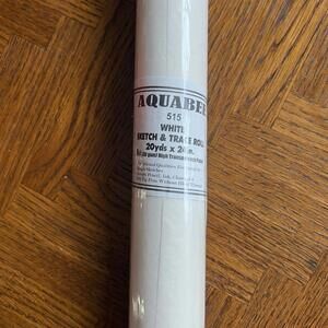 New Aquabee 515 White Sketch & Trace Roll 20ydx24